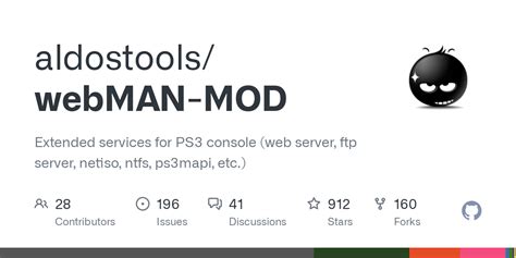 webman mod|Release webMAN MOD 1.47.41 · aldostools/webMAN.